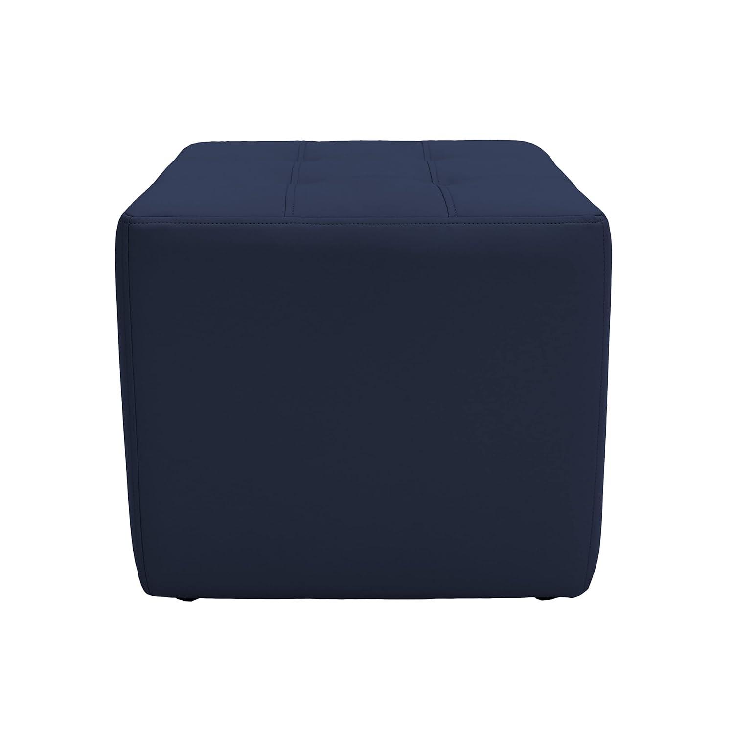 Tufted Square Ottoman 16" Height