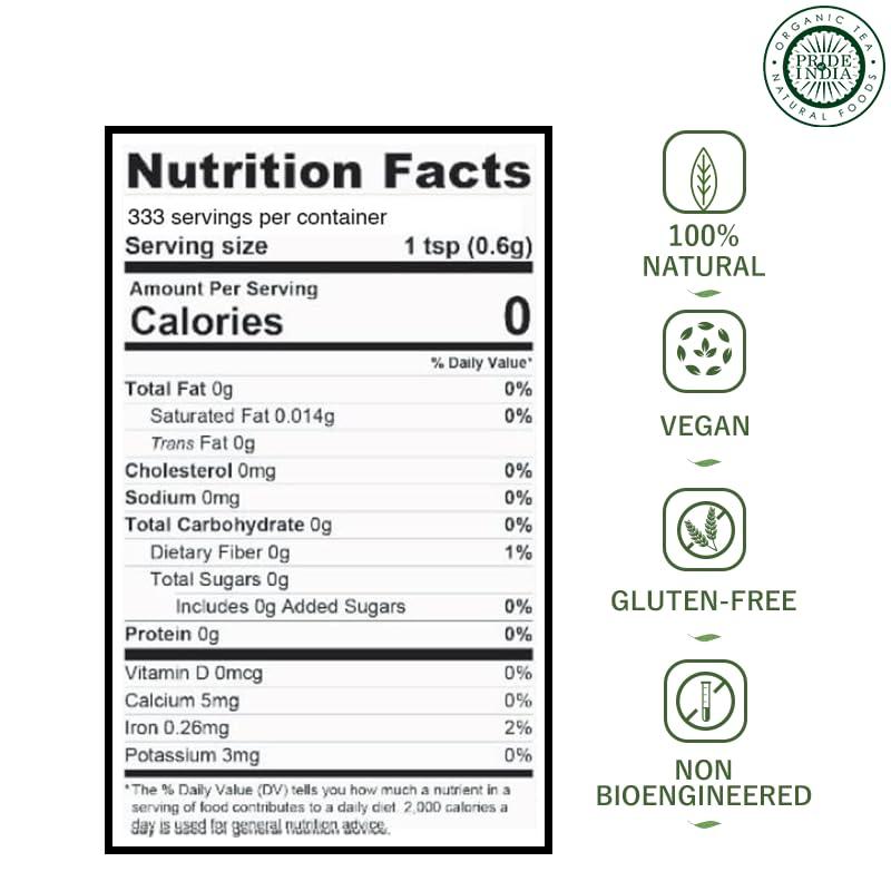 PRIDE OF INDIA Bay Leaf Ground PACK of 1 - 7 Oz