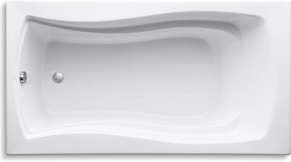 Mariposa 66" x 37" Drop in Soaking Acrylic Bathtub