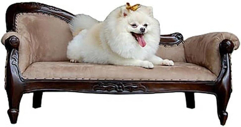 D-Art Collection Mahogany Victorian Pet Sofa