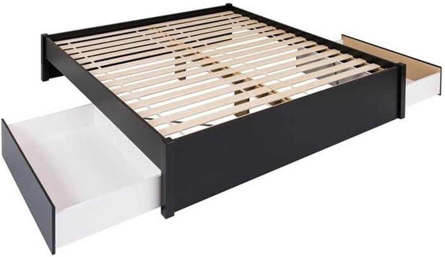 Select 4 - Post Platform Bed with 2 Drawers - Prepac