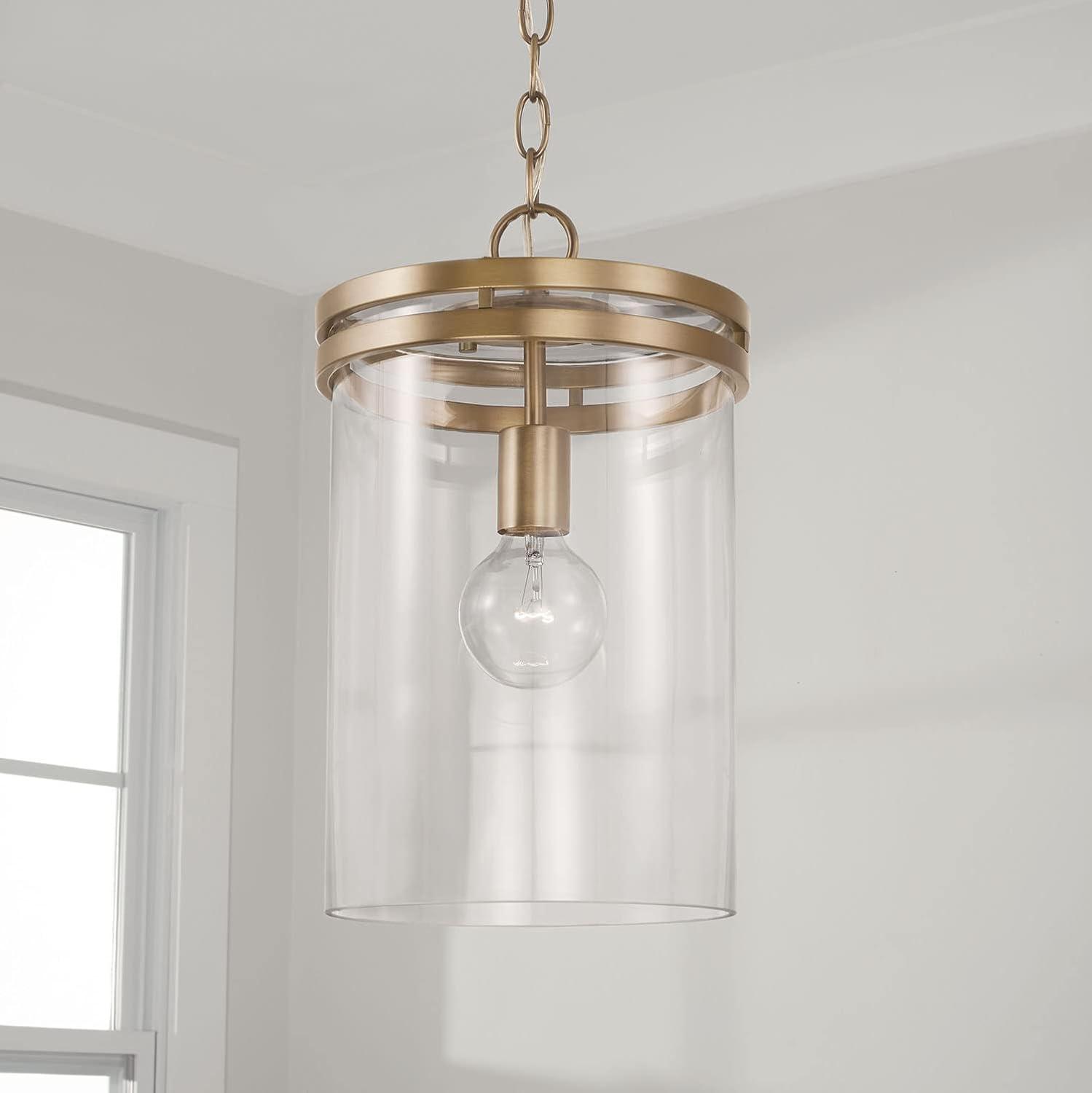 Capital Lighting 348711 Fuller 10" Wide Mini Pendant - Brass
