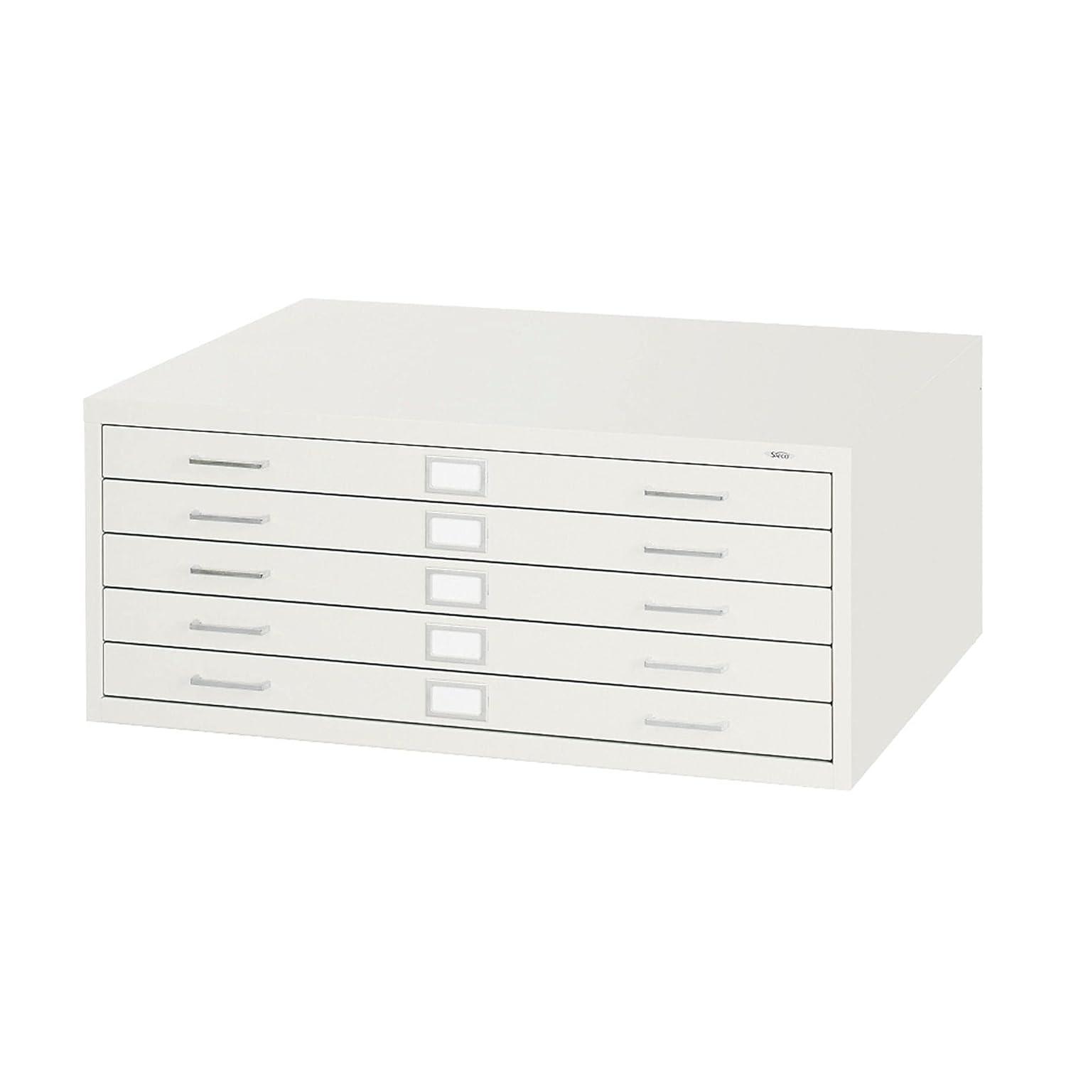 Five-Drawer Flat File Filing Cabinet