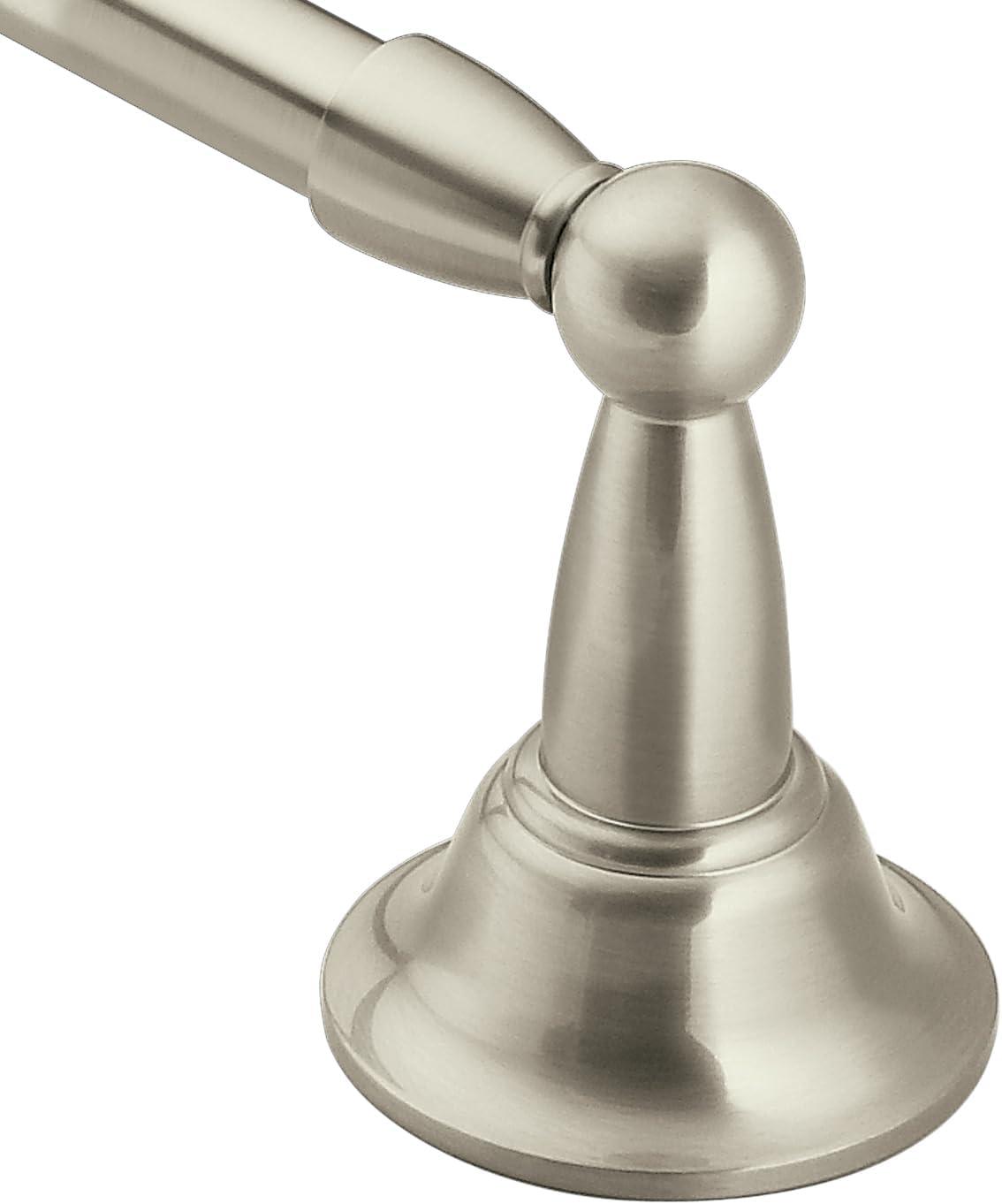Moen Sage Brushed Nickel Towel Bar 24 in. L Brass