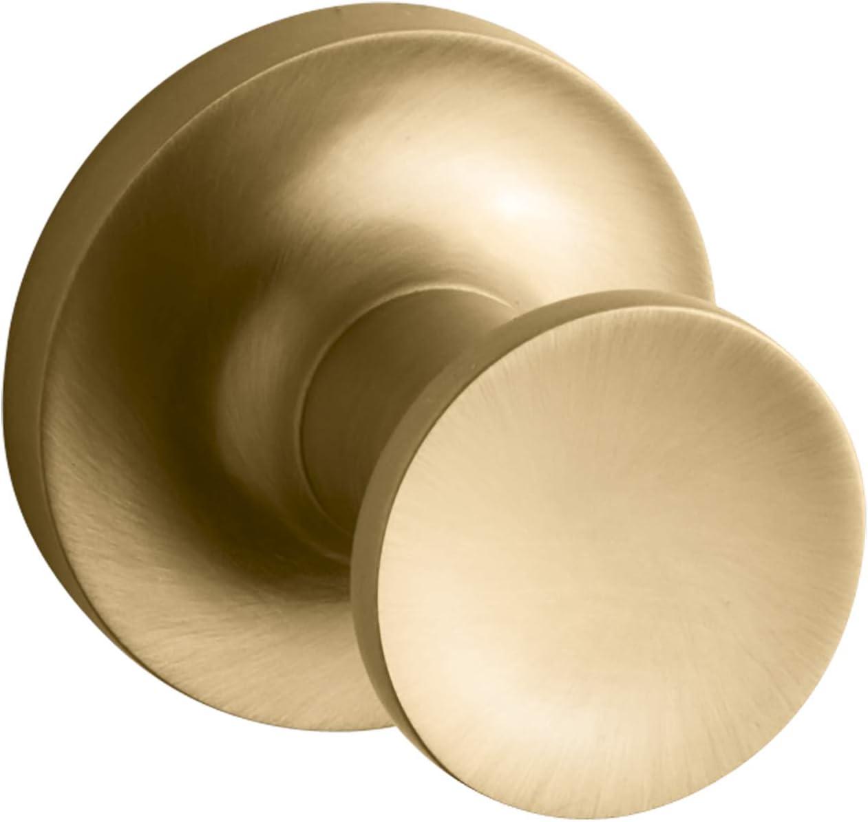Purist® Wall Mounted Round Bathroom Robe Hook, Towel Hook, Clothing Hook