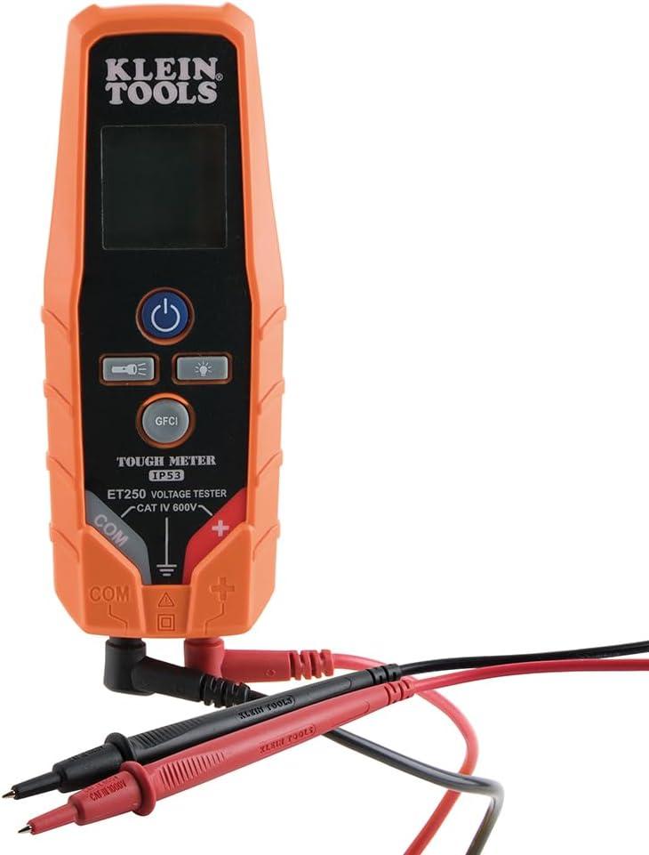 Klein Tools Multicolored Digital AC/DC Voltage Continuity Tester