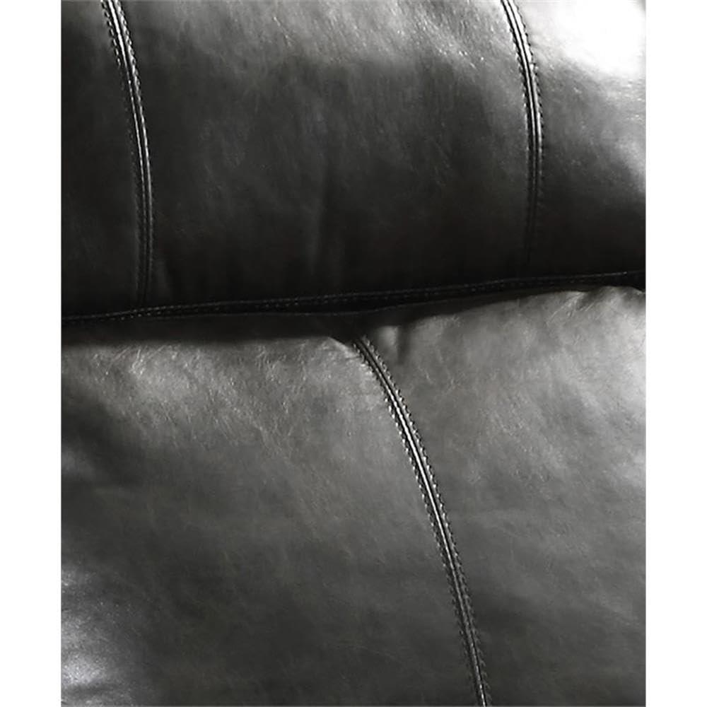 42" Ricardo PU Power Lift Recliner Brown - Acme Furniture: Easy-Operate, Kneading Massage, Comfort Style