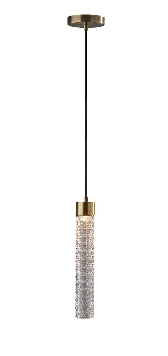 Tuberose Hand-Blown LED Pendant (3")