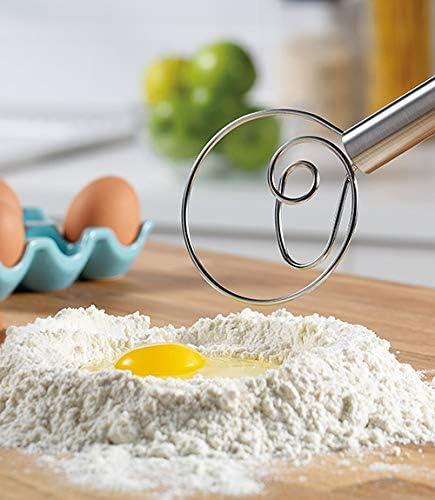 Tovolo Spectrum Diversified Stainless Steel Dough Whisk