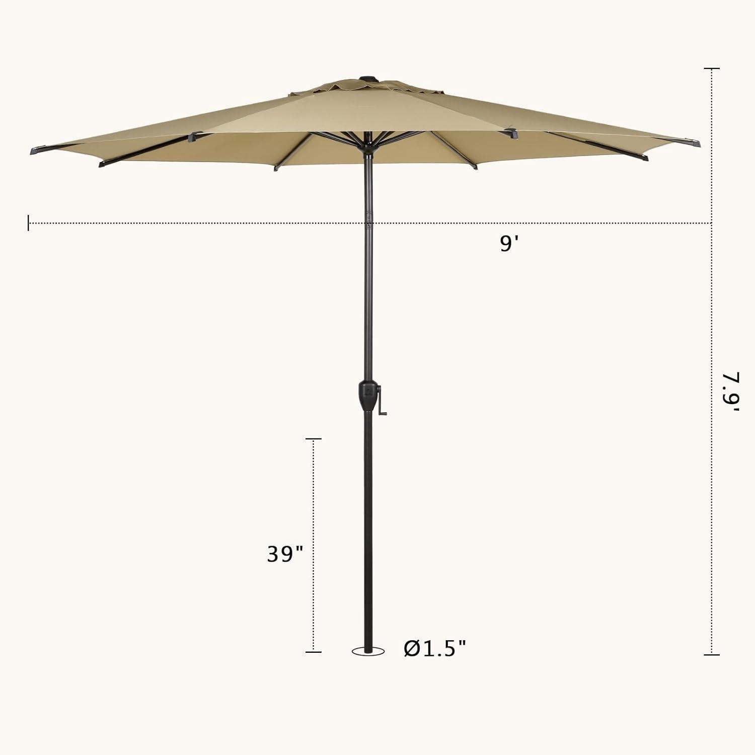 Lyon 108" Market Umbrella