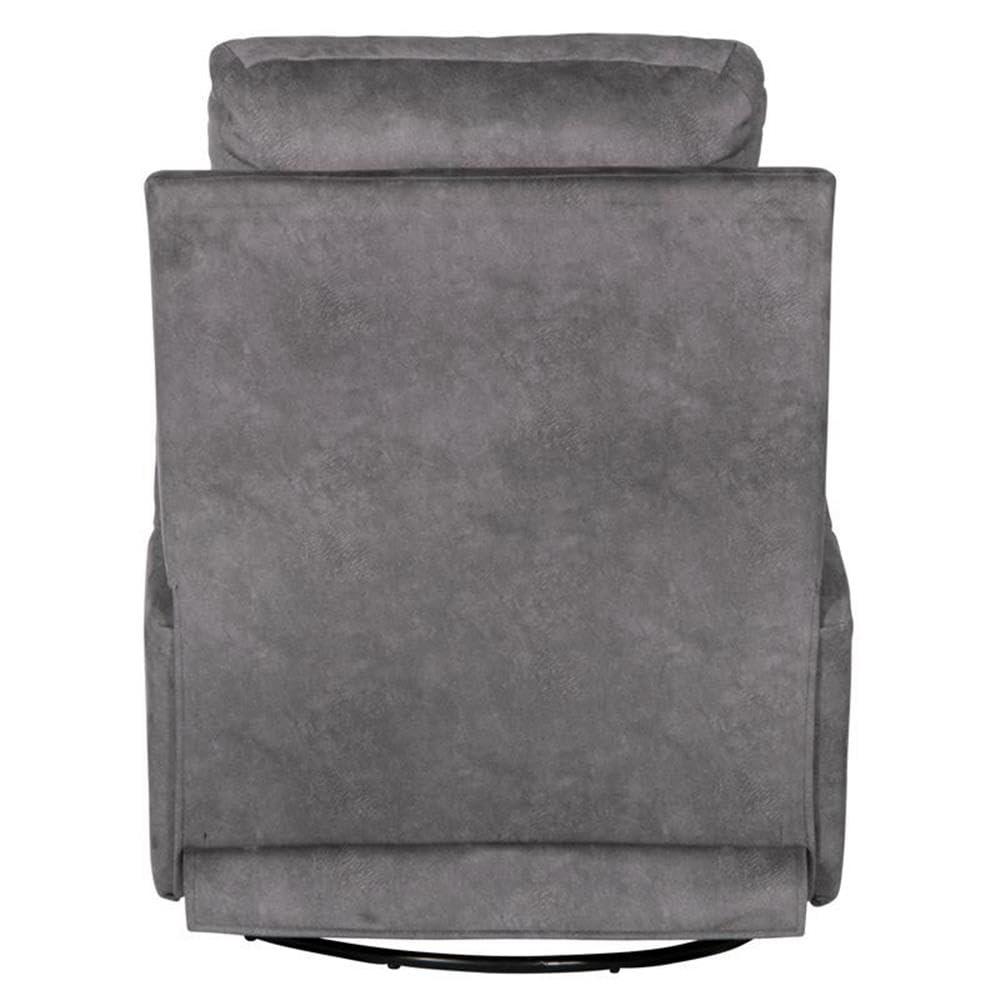 Fouts Upholstered Swivel Glider Recliner