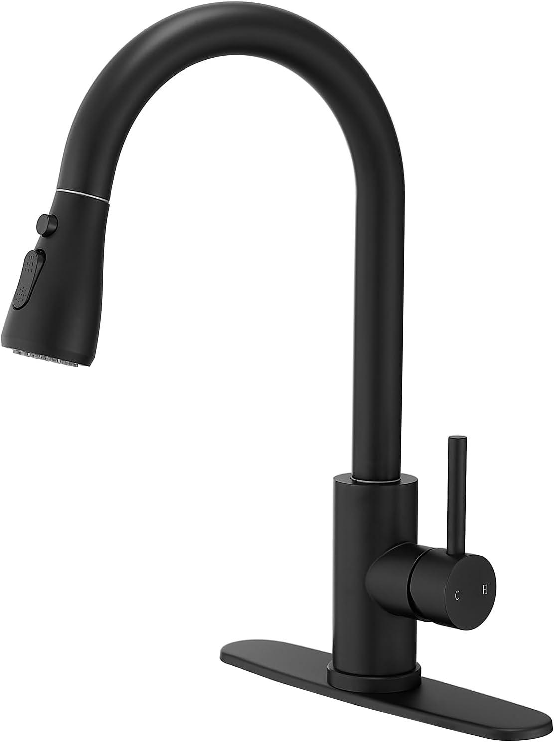 VIBRANTBATH VIBRANTBATH Pull Out Kitchen Faucet 4034-B