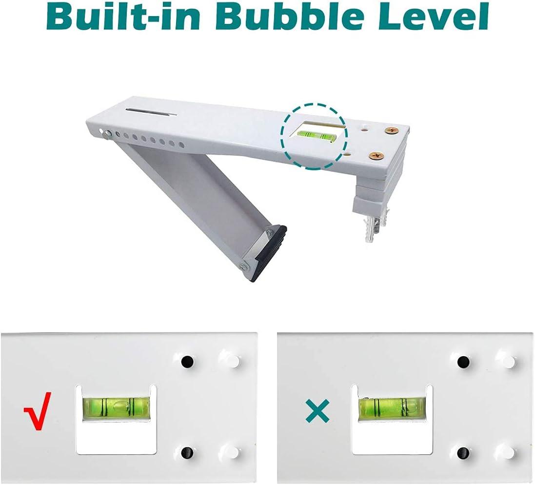 Window AC Bracket,Window Air Conditioner Support Bracket Light Duty,Sturdy Structure AC Unit Bracket,Up to 85lbs, 5,000~12,000BTU(S)