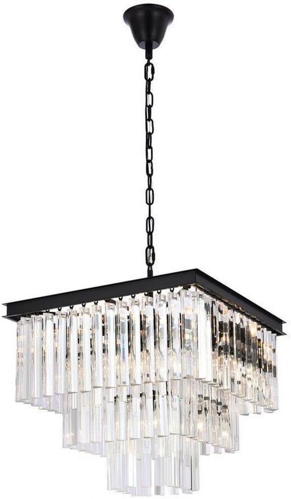 Dahlonega 13 - Light Crystal Dimmable Tiered Chandelier