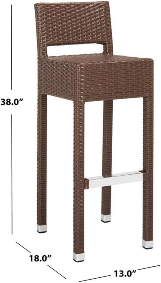 Landry Indoor Outdoor Bar Stool  - Safavieh