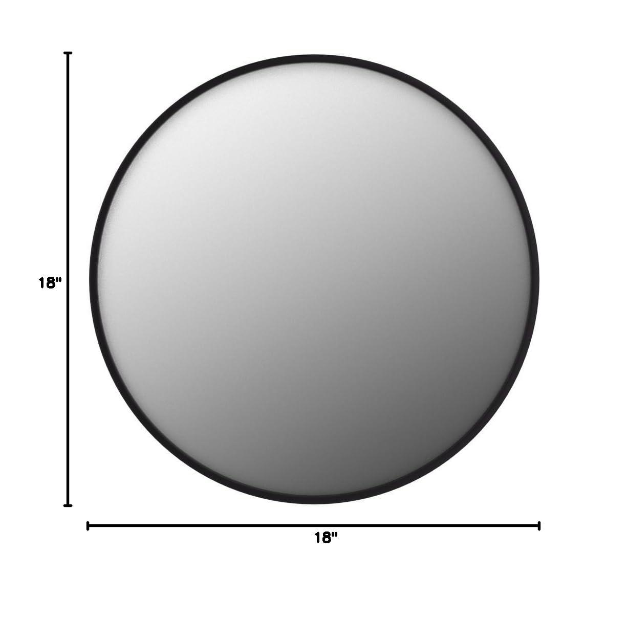 Sabine Metal Round Wall Mirror