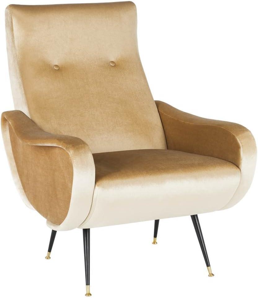 Elicia Accent Chair - FOX6260 - Camel - Safavieh