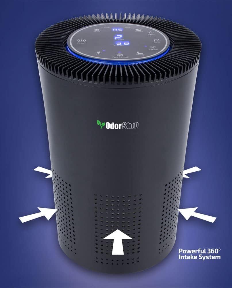 OdorStop OdorStop Tabletop Air Purifier for 1000 Cubic Feet