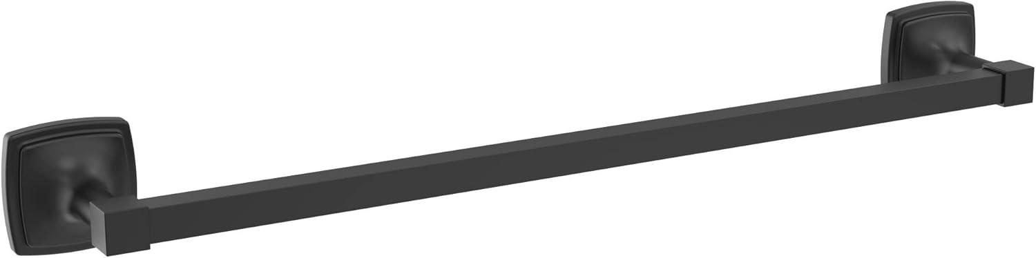 Amerock Stature Matte Black 18 inch (457mm) Towel Bar