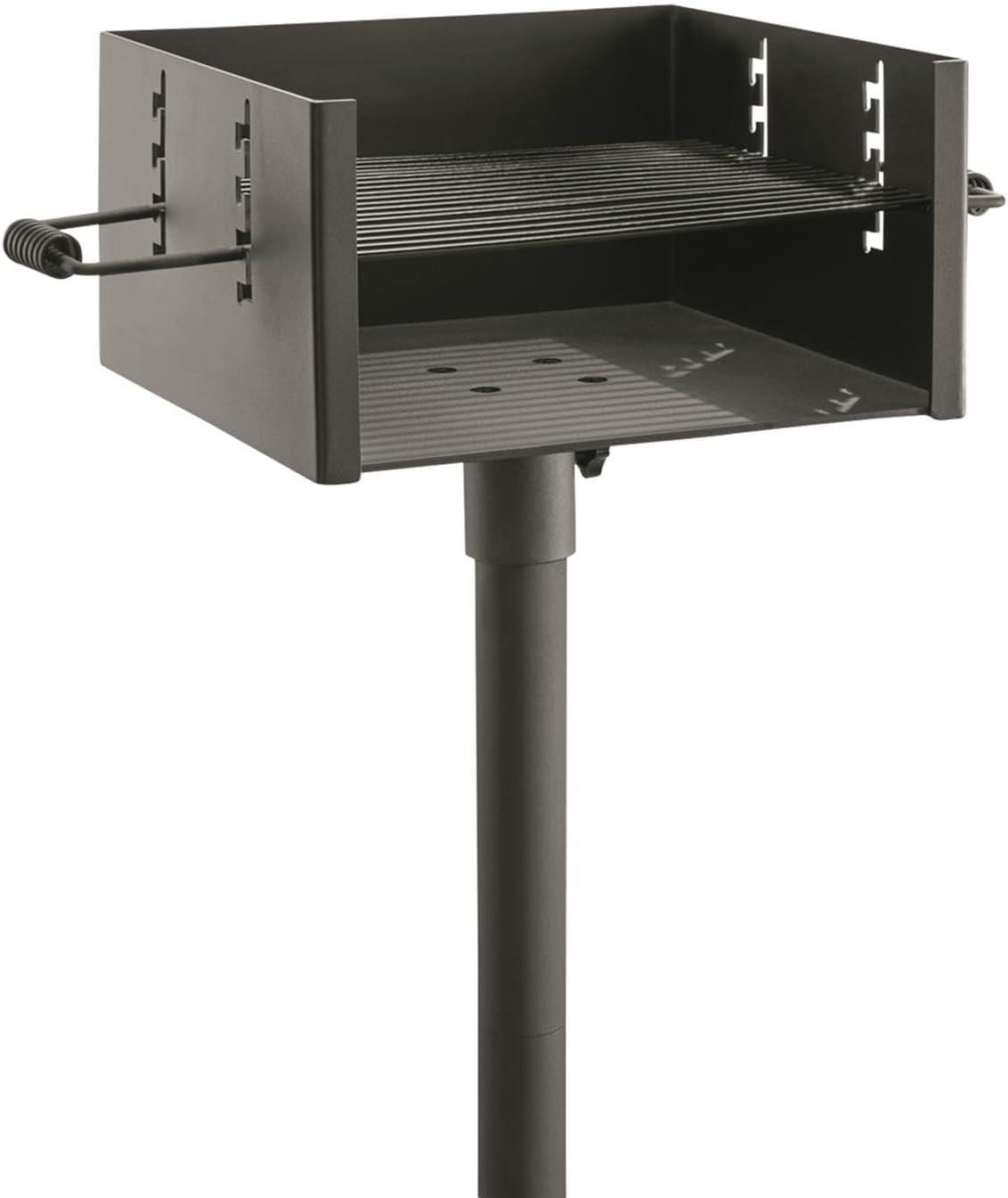 Guide Gear Large Heavy-Duty Park-Style Charcoal Grill