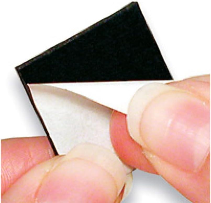 Master  Magnetics 08057 24-count 1" Square Peel & Stick Rubber Magnets