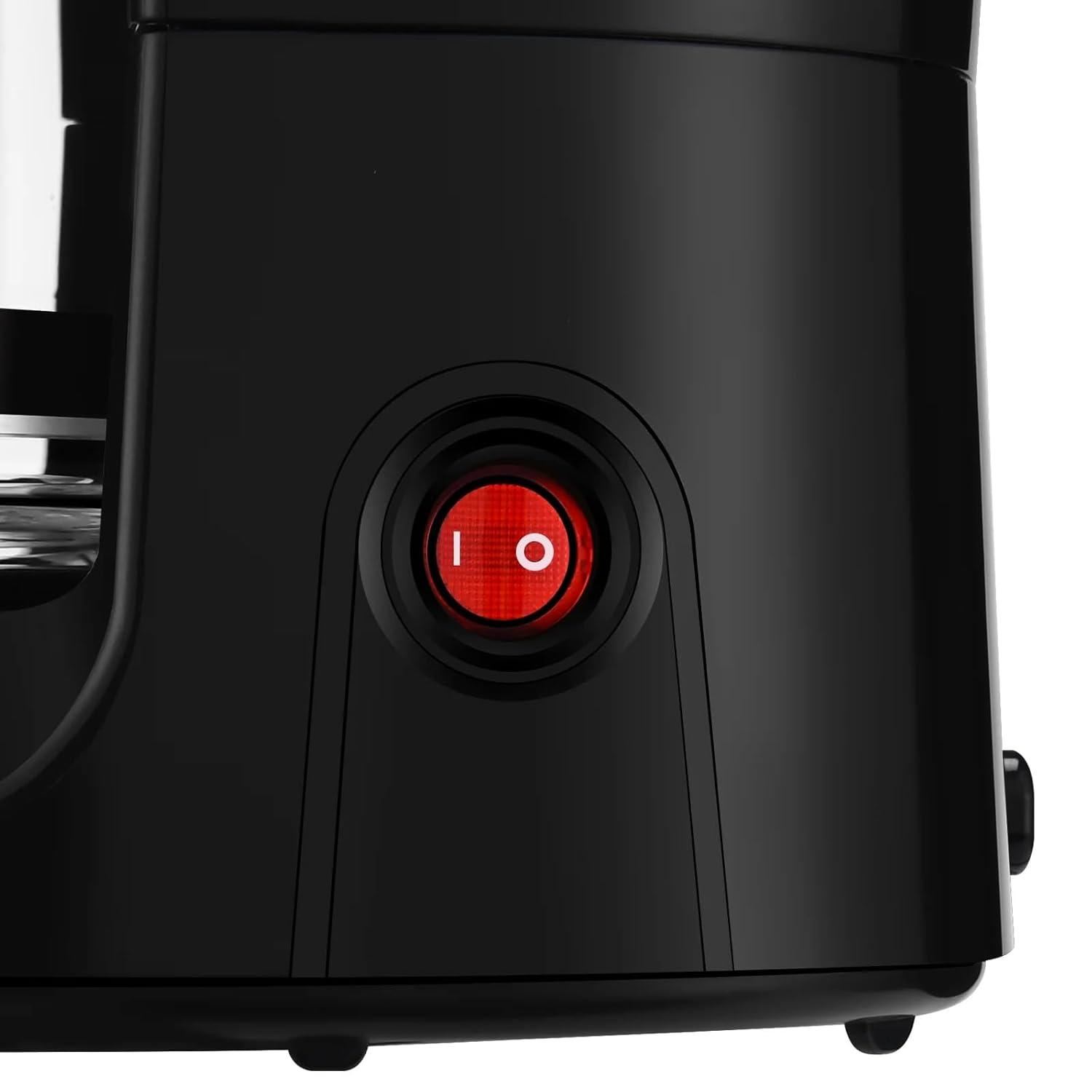 Mainstays Black 12-Cup Drip Coffee Maker