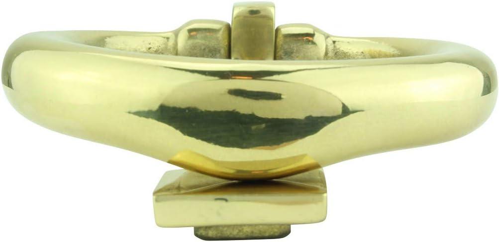 Ring Entry Solid Brass Door Knocker Antique Circular Brass Renovators Supply