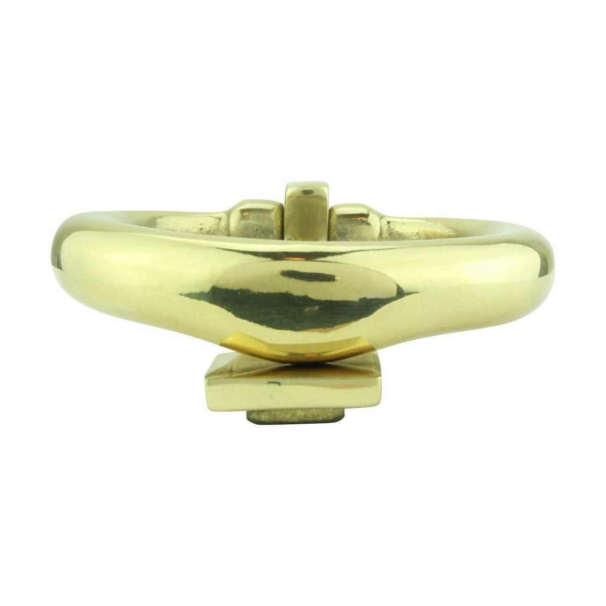Ring Entry Solid Brass Door Knocker Antique Circular Brass Renovators Supply