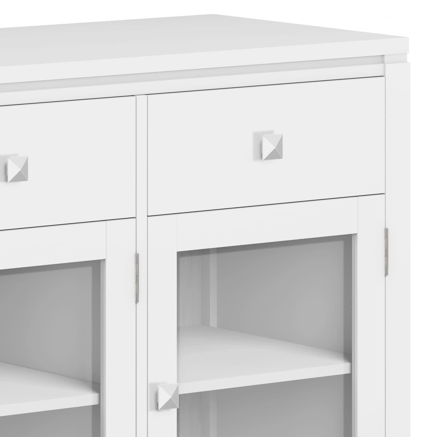 Simpli Home Cosmopolitan 54" SOLID WOOD Sideboard Buffet