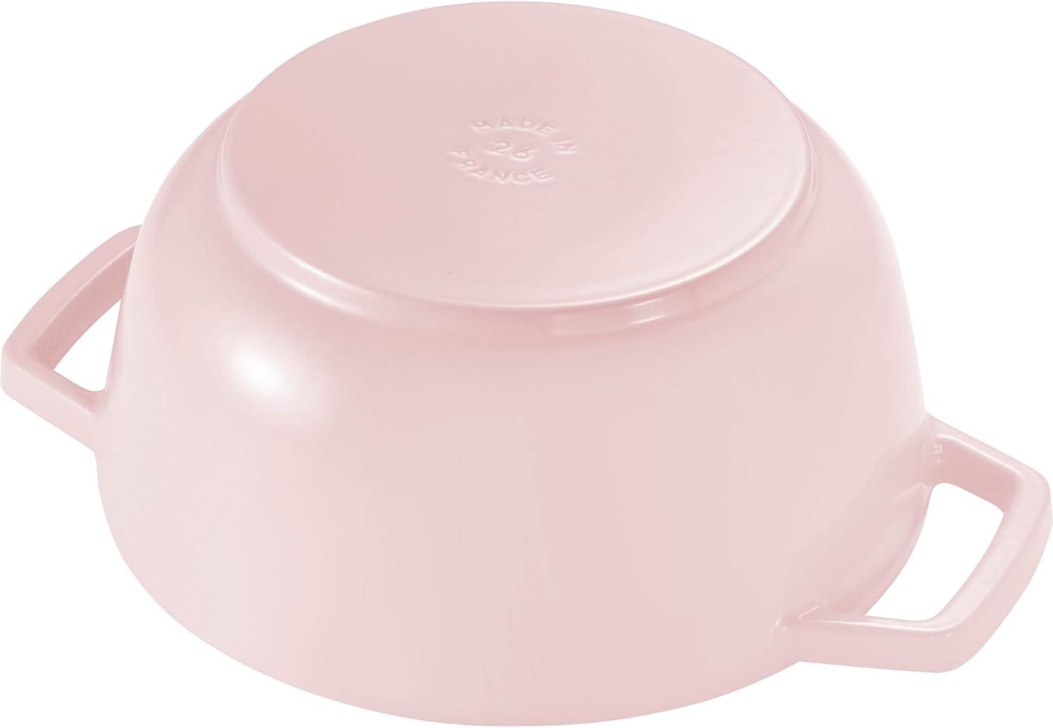 Staub ® Peony Pink Cast Iron 5-Qt. Essential French Oven