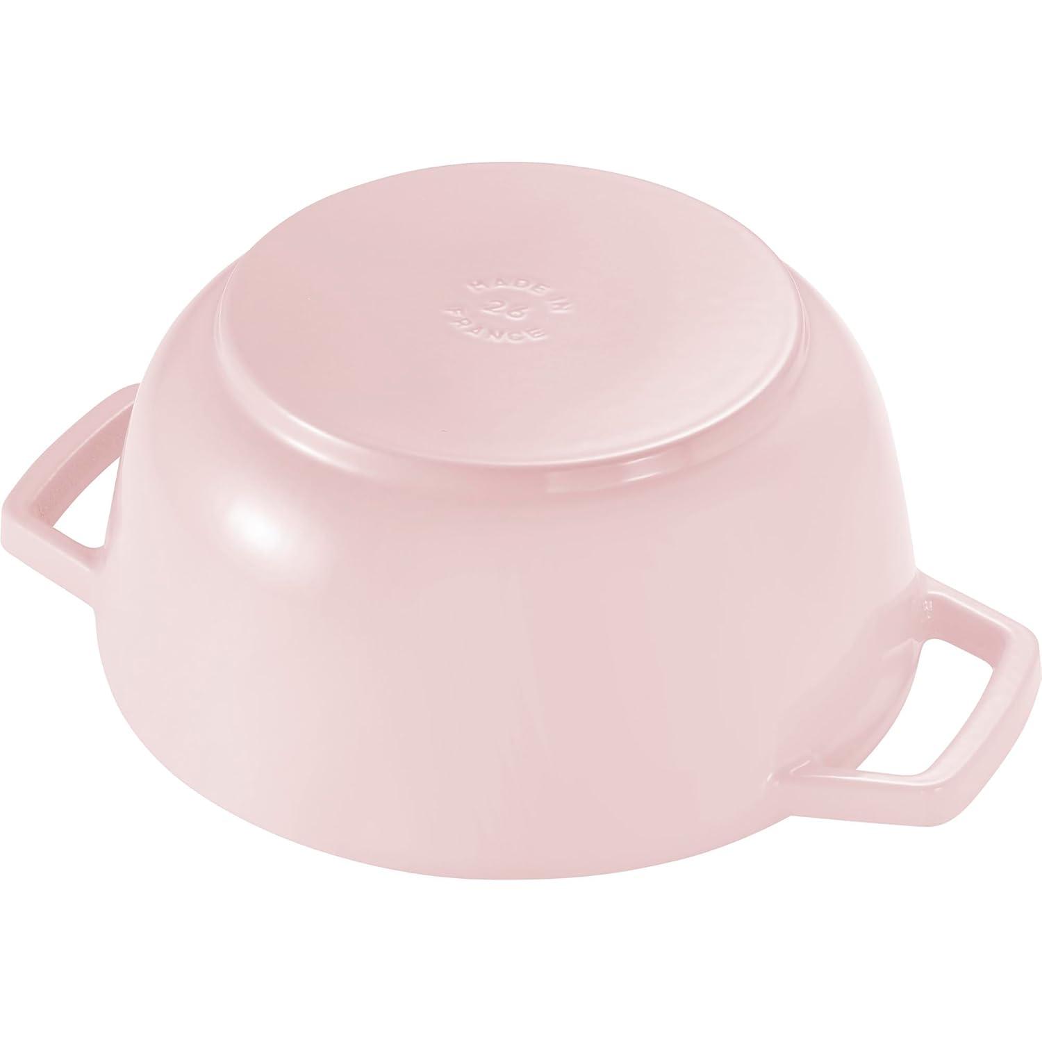 Staub ® Peony Pink Cast Iron 5-Qt. Essential French Oven