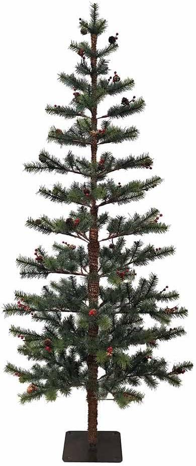 Kurt Adler Kurt Adler 5 Foot Pine Tree with Pinecones and Berries