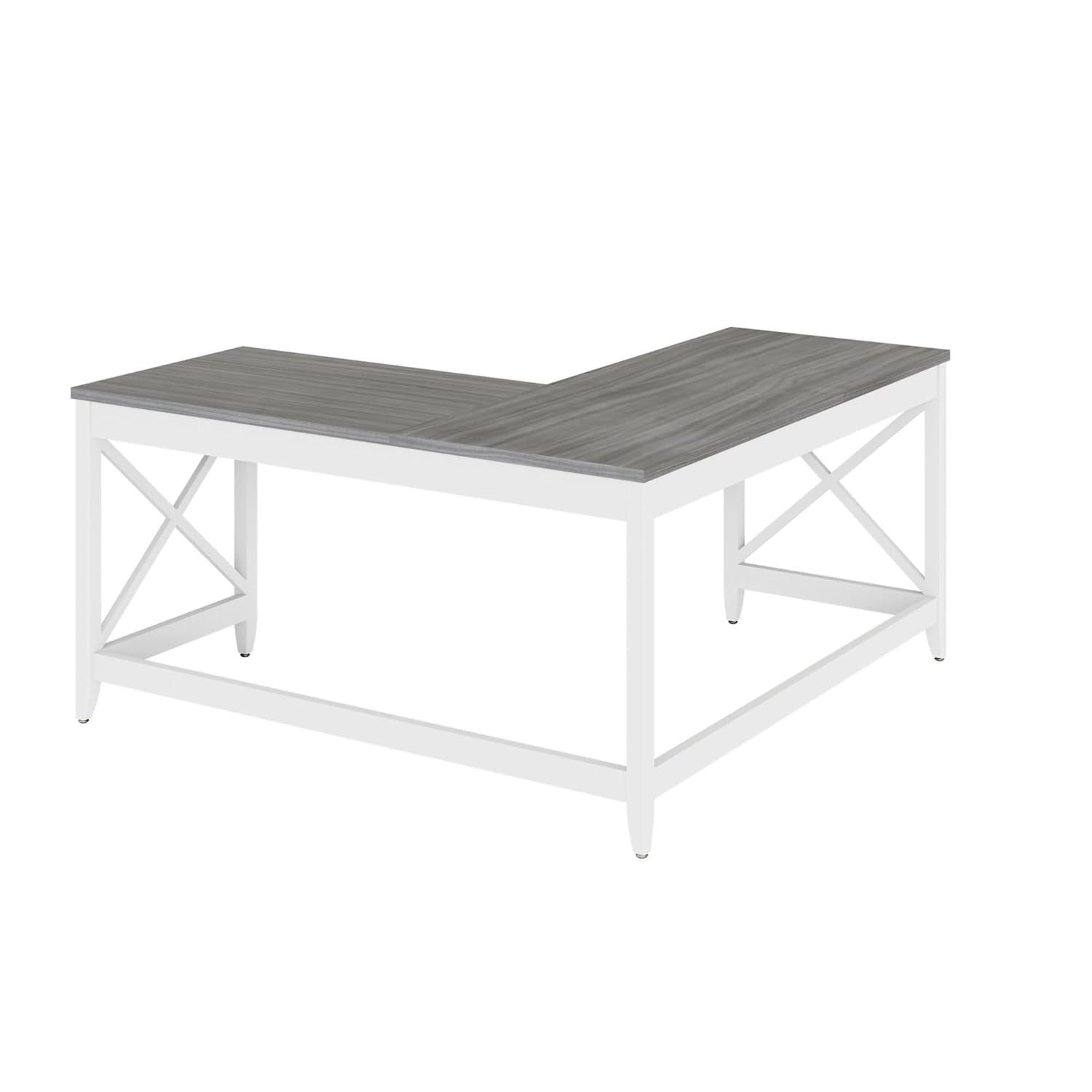 Workspace by Alera® L-Shaped Writing Desk