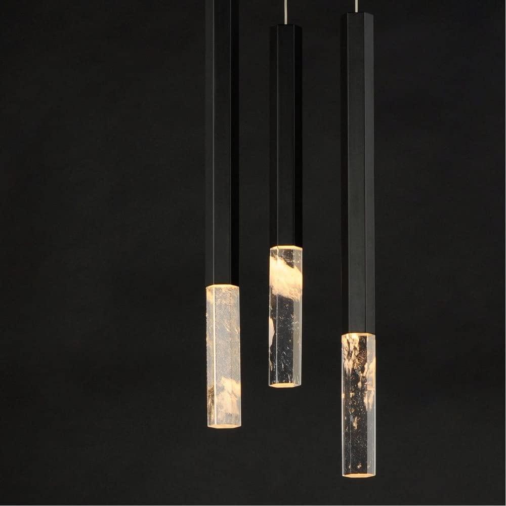 23.75 Inch 15W 3 Led Pendant-Gold Finish Et2 Lighting E11023-95Gld
