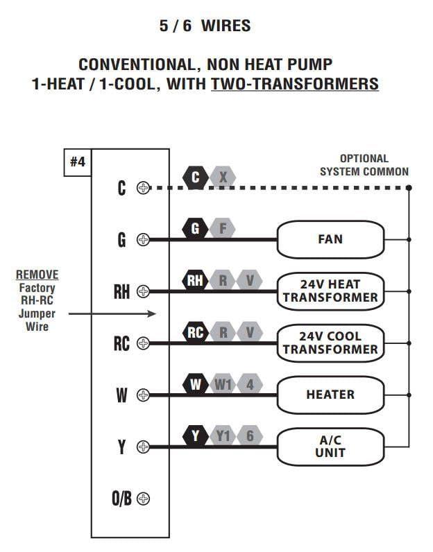 Lux LTX100E Programmable 7 Day Thermostat; 1 Heat, 1 Cool