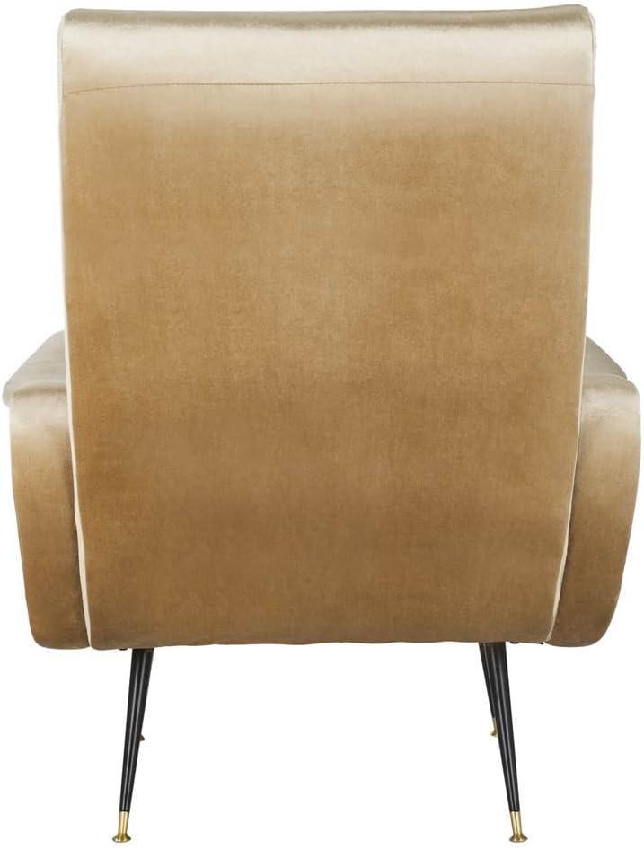Elicia Accent Chair - FOX6260 - Camel - Safavieh