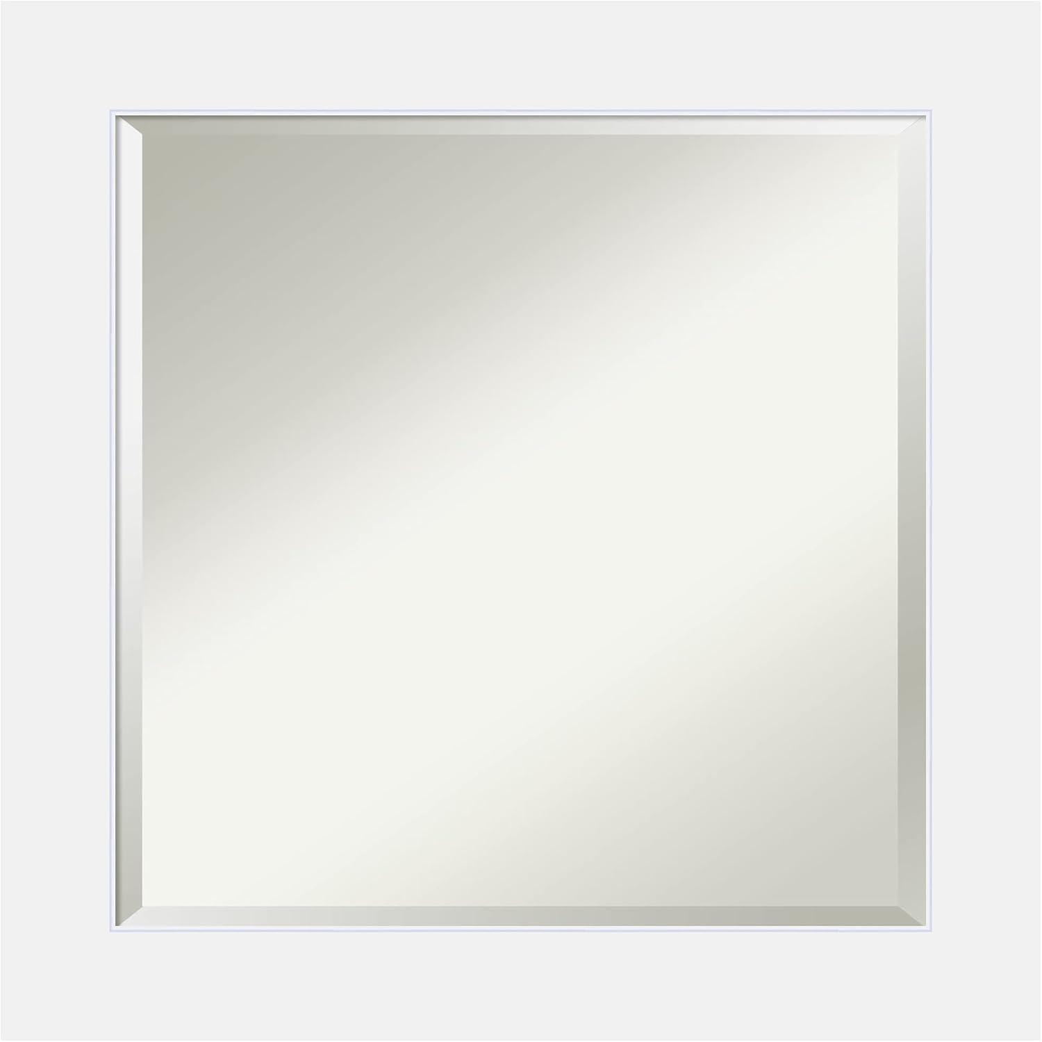 Bathroom Mirror Medium, Corvino White