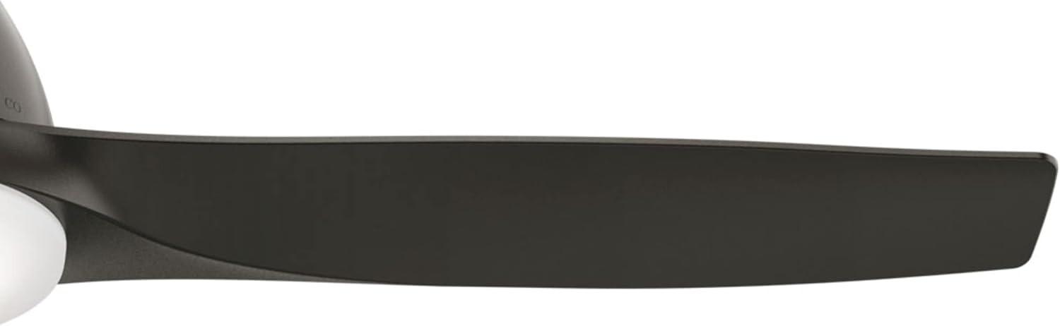 52" Noble Bronze LED Ceiling Fan with Remote and Light Kit