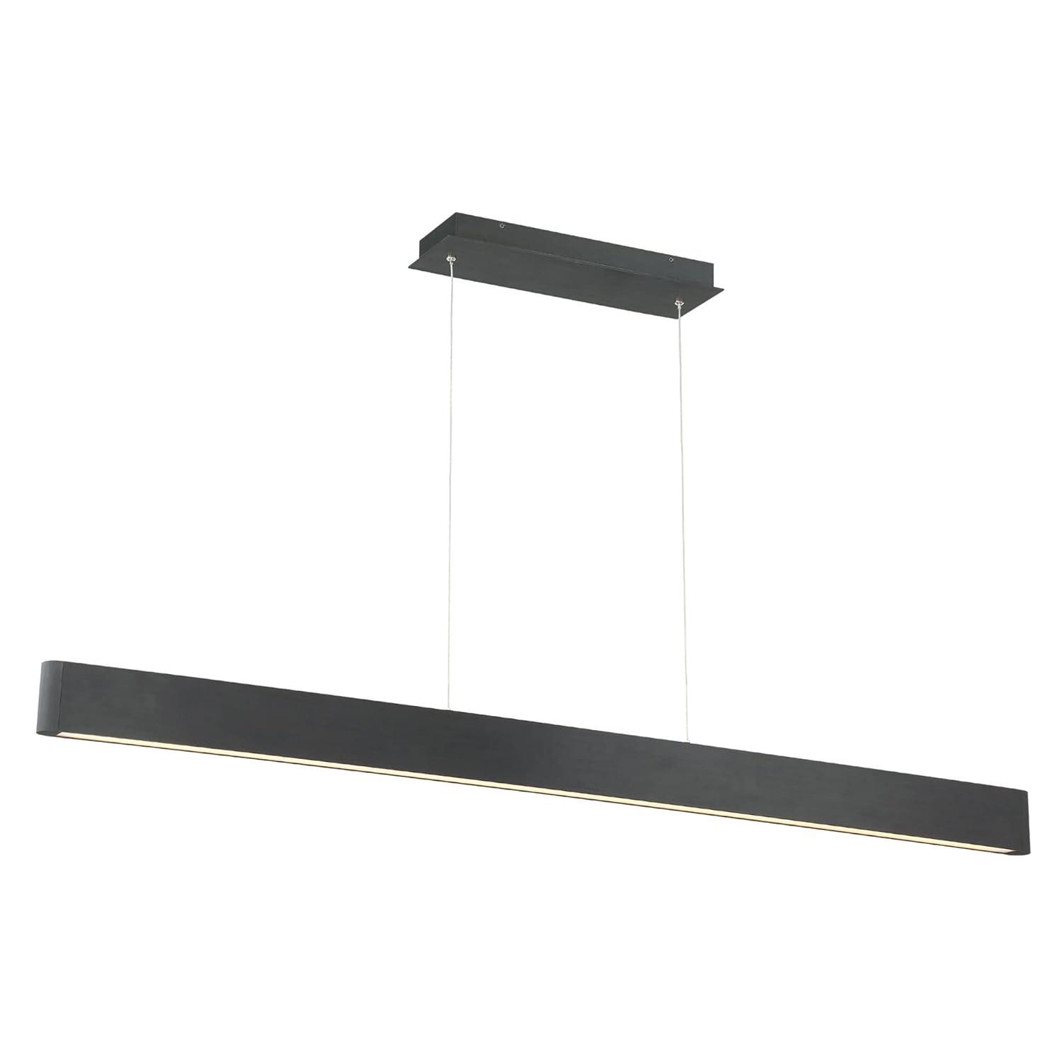 WAC Lighting Volo 54" LED 3000K Contemporary Aluminum Pendant in Black