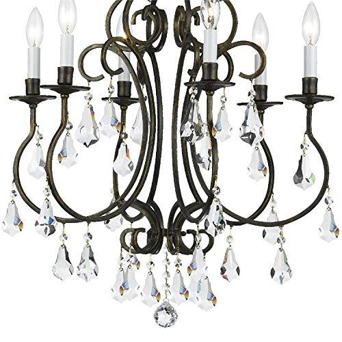 Crystorama Lighting - Chandelier - Ashton - Six Light Chandelier in Traditional