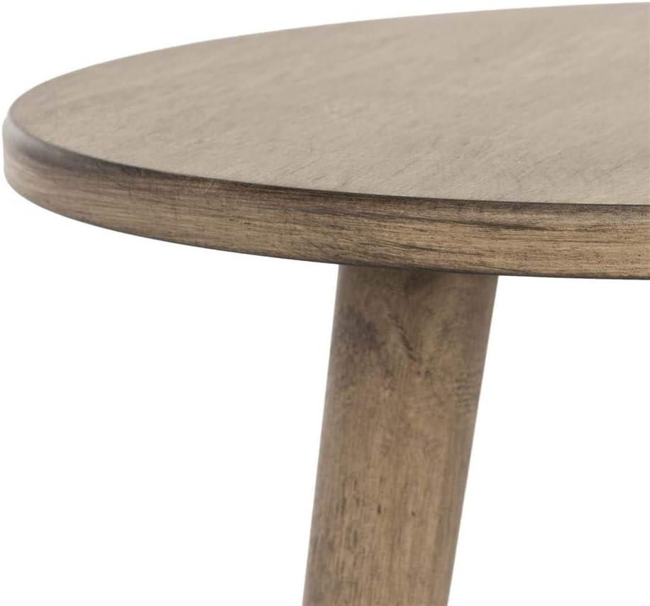 Orion Round Accent Table - ACC5700B - Light Brown - Safavieh