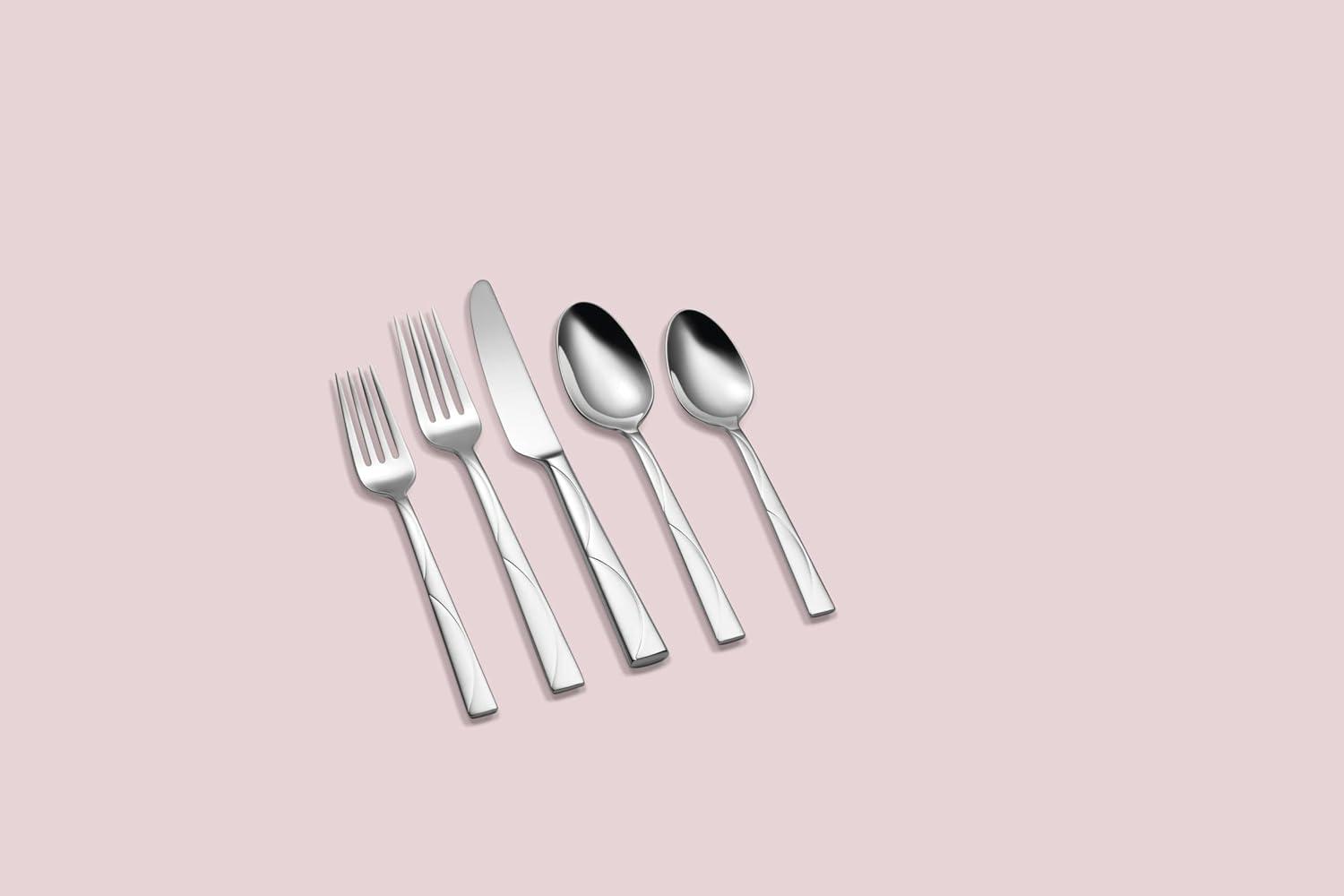 kate spade new york Kate Spade New York Park Stainless Steel Flatware Set - Service for 9