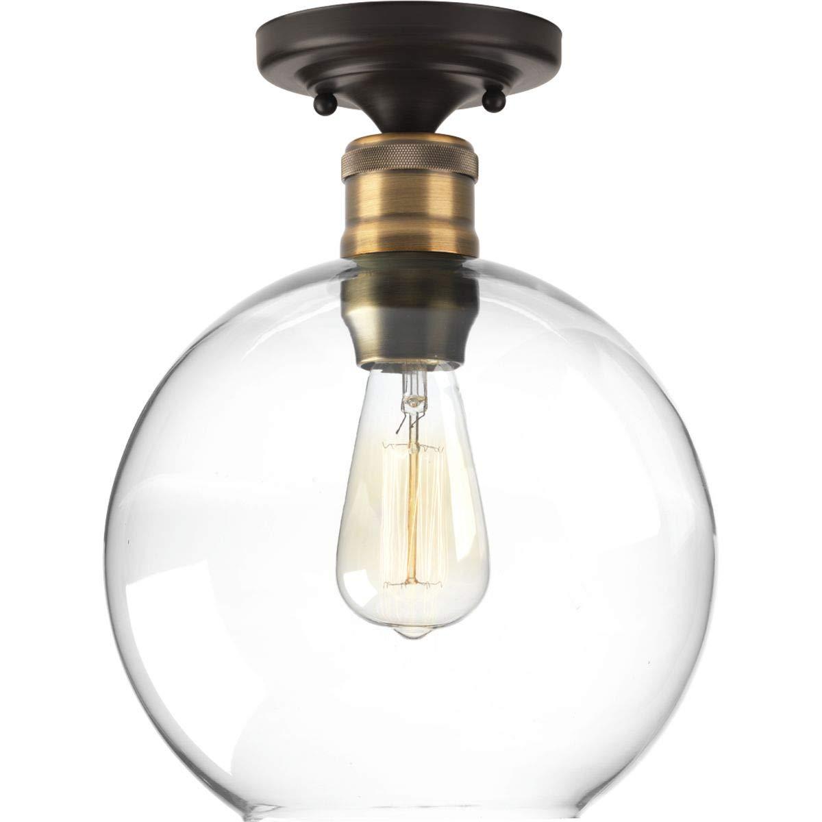 Progress Lighting - One Light Flush Mount - Close-to-Ceiling - Hansford -