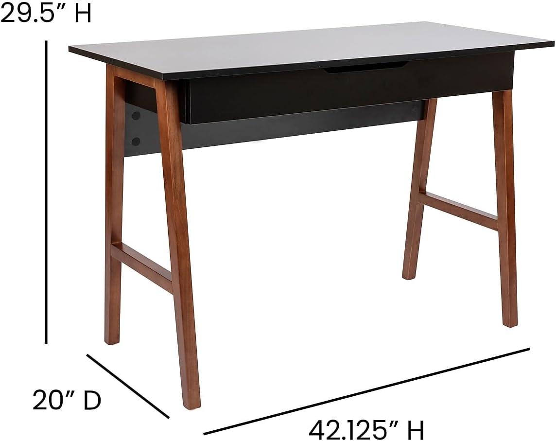 Ferebee Home Office Writing Computer Desk with Drawer - Table Desk