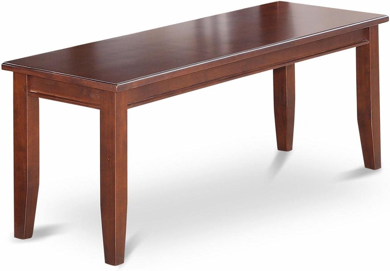 Dudley 52" Mahogany Solid Wood Dining Bench