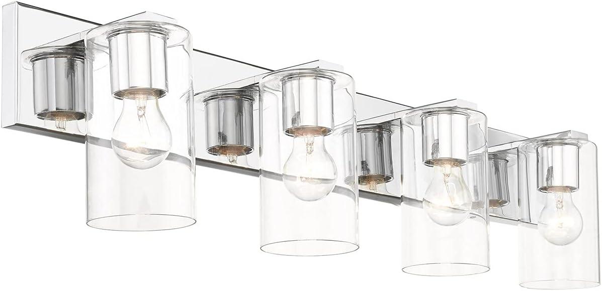 Livex Lighting Zurich 4 - Light Vanity in  Polished Chrome