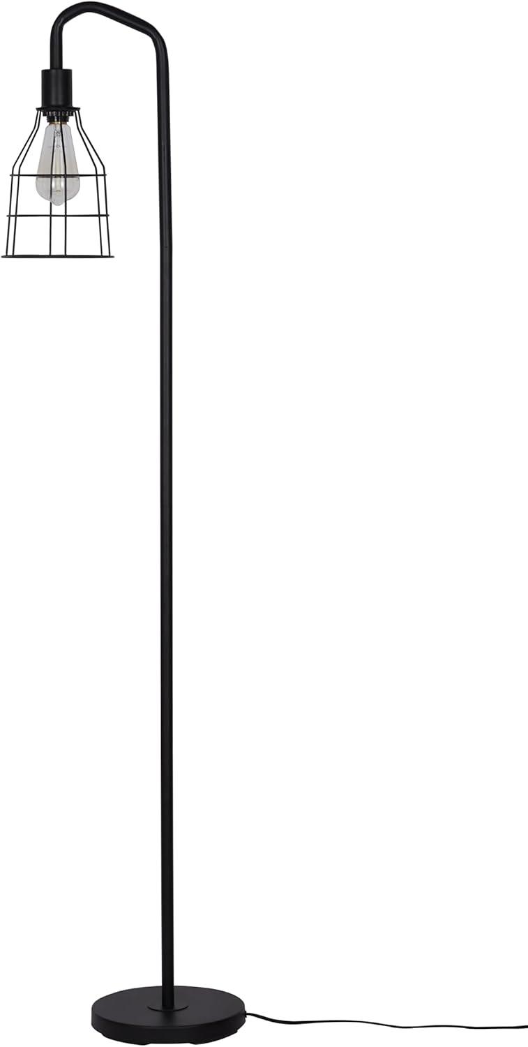 Catalina Lighting 60'' Black Arched Floor Lamp