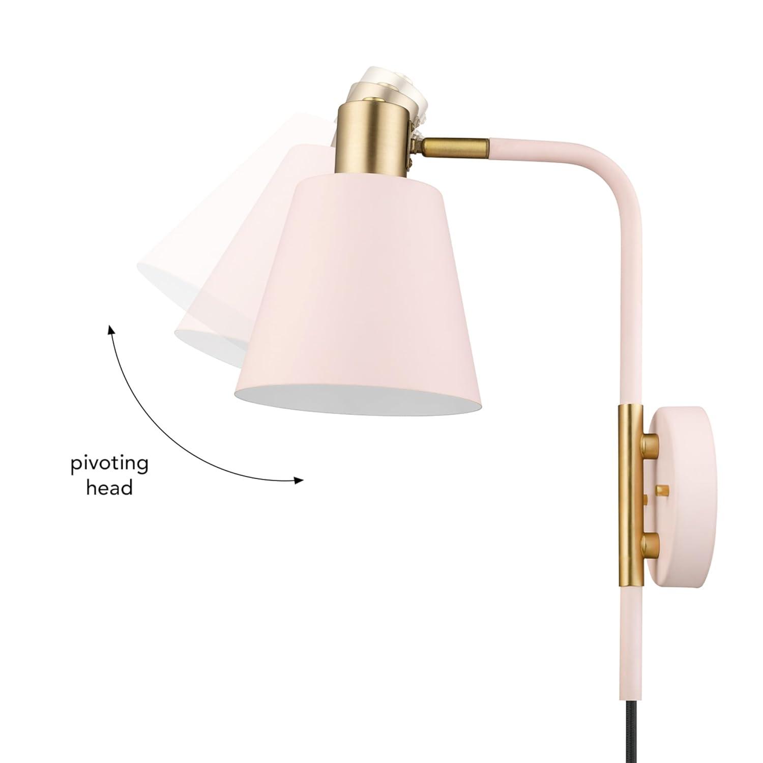 Cleo Aluminum Plug-in Wallchiere
