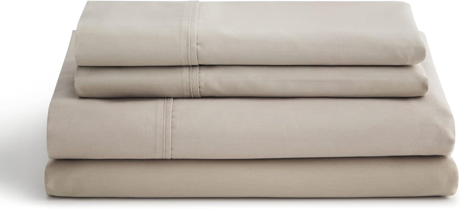 Sandstone Queen Cotton Polyester Blend Sheet Set