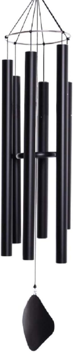 Black Aluminum 50" Aquarian Alto Wind Chime